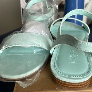 JCrew Ankle-Strap Flat Sandals